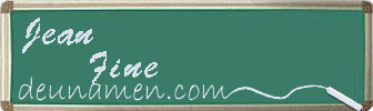 Jean Fine Visitenkarte